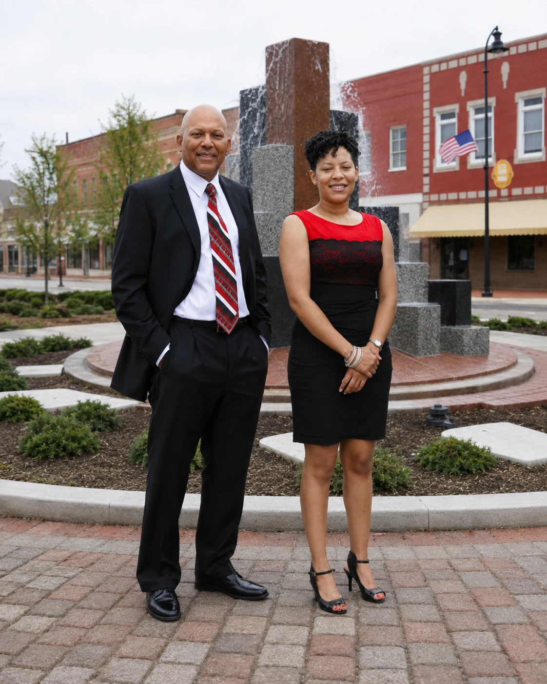 Dr. Orlando Stovall and Dr. Jonelle Stovall